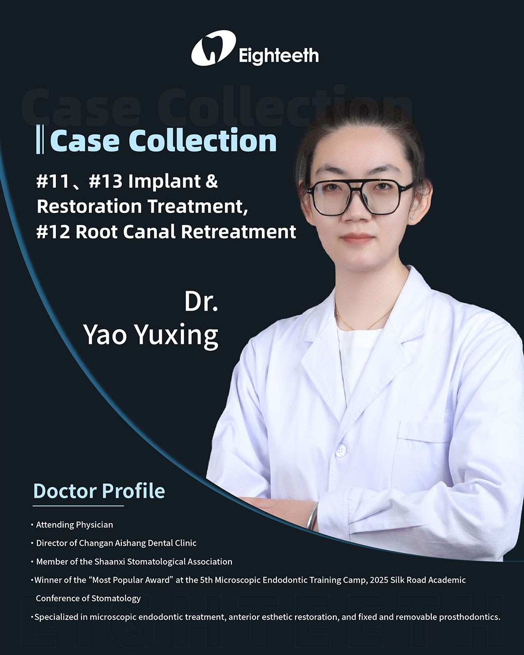 #11、#13 lmplant & Restoration Treatment, #12 Root Canal Retreatment1_1